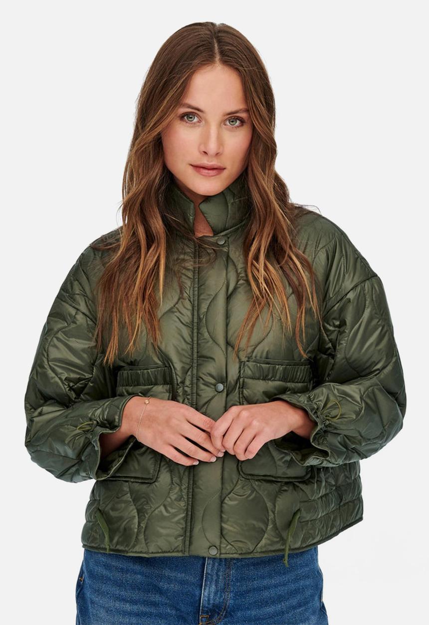 Jacqueline de Yong - Mambo onion short jacket - dark olive