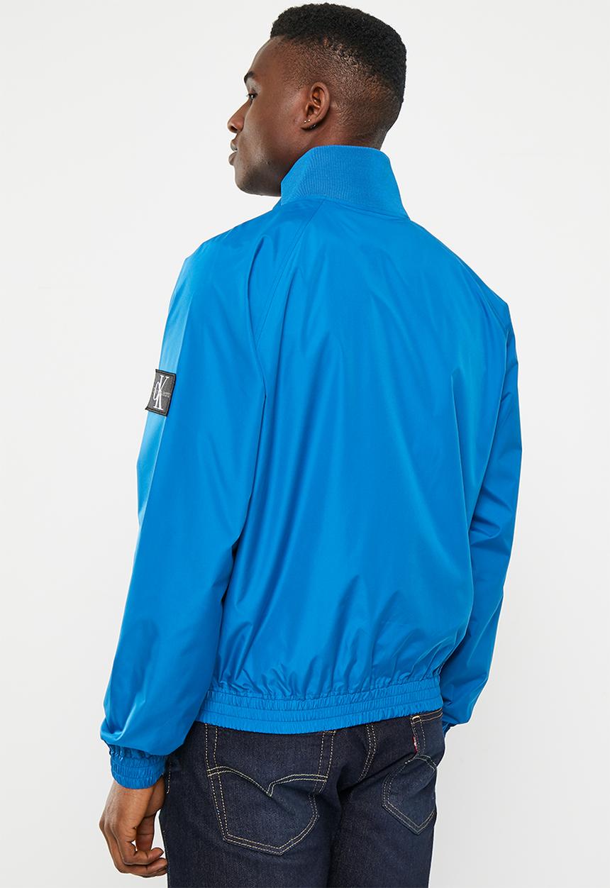 Calvin Klein - Unpadded harrington jacket - tarps blue