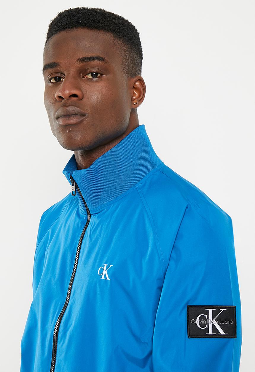 Calvin Klein - Unpadded harrington jacket - tarps blue