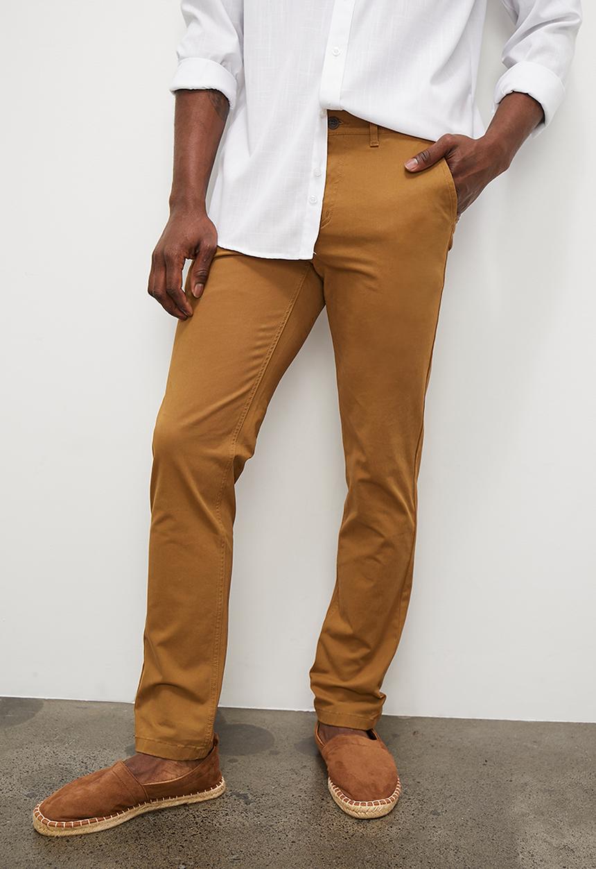 Superbalist - Caleb slim chino - taupe 