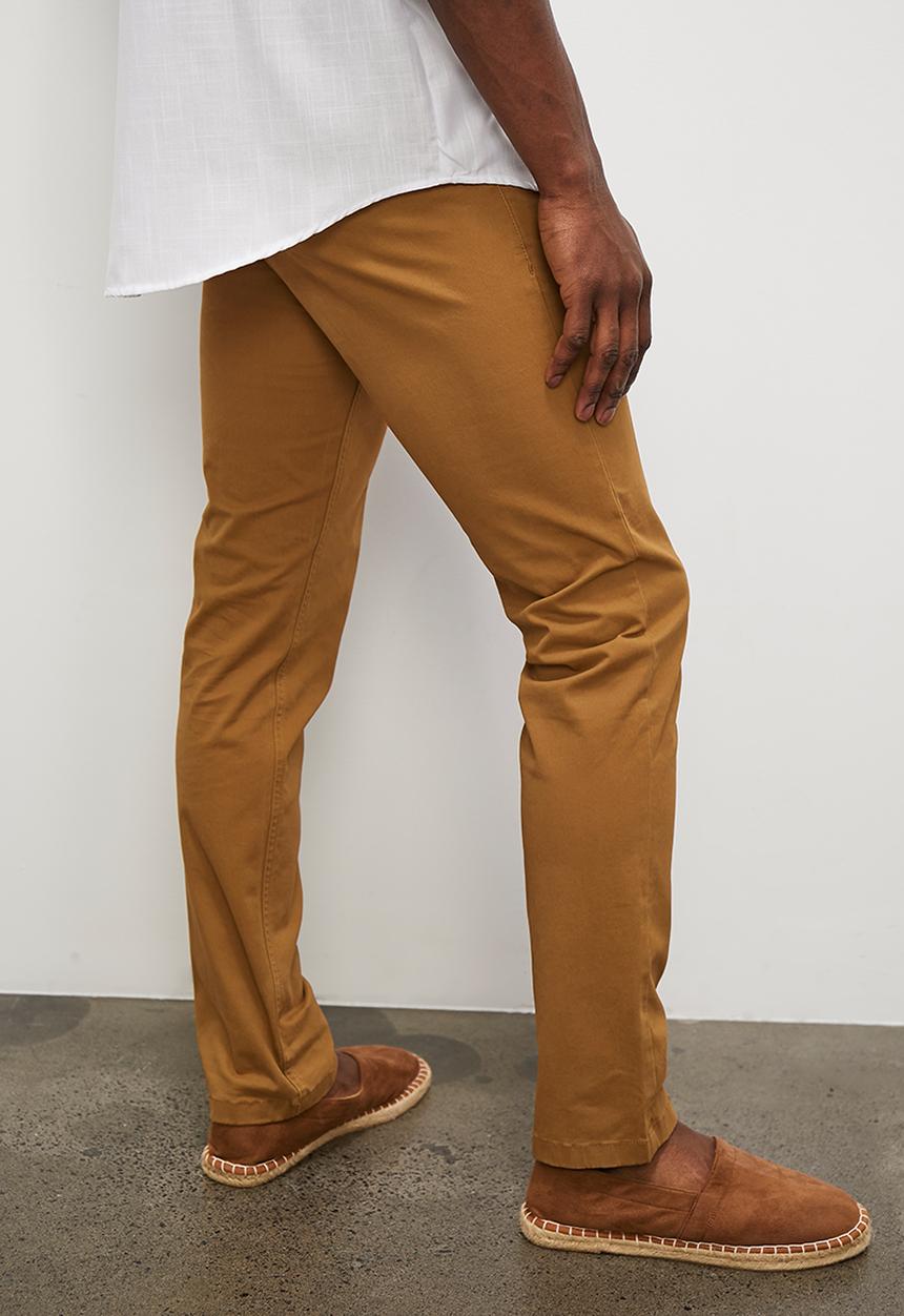 Superbalist - Caleb slim chino - taupe 