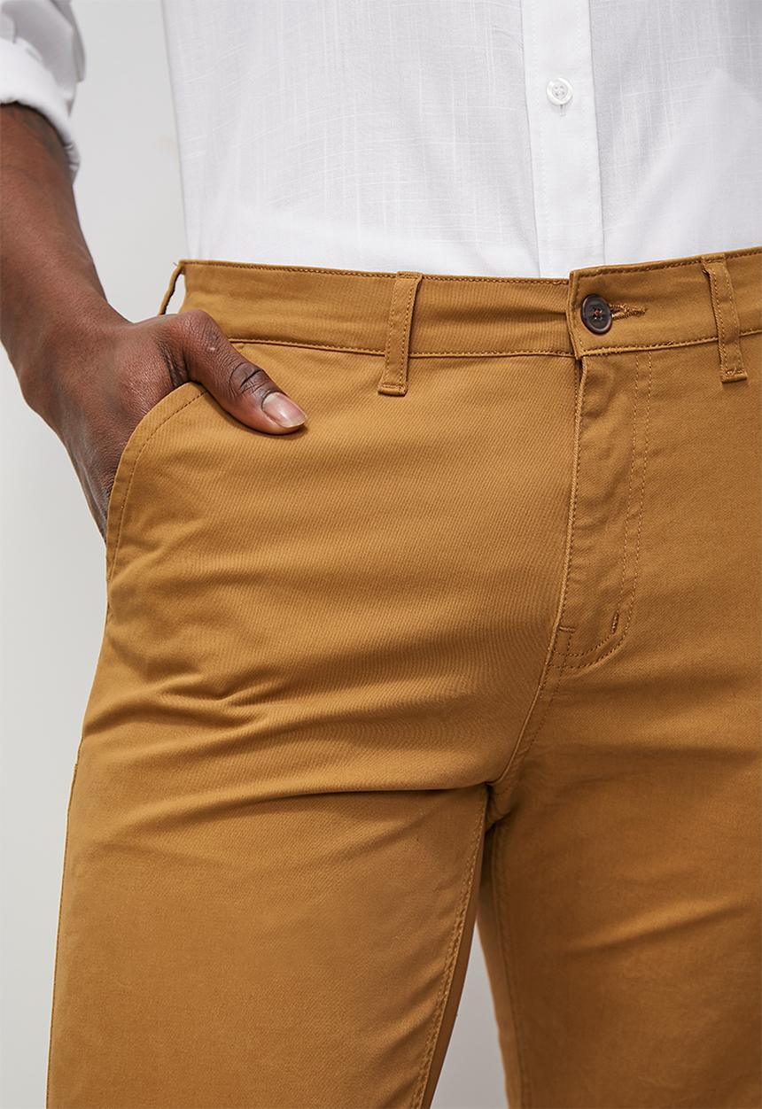 Superbalist - Caleb slim chino - taupe 