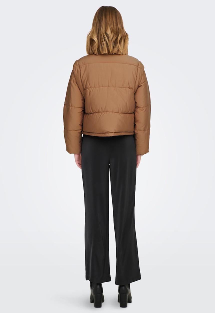 Jacqueline de Yong - Milo detachable sleeve puffa - argan oil
