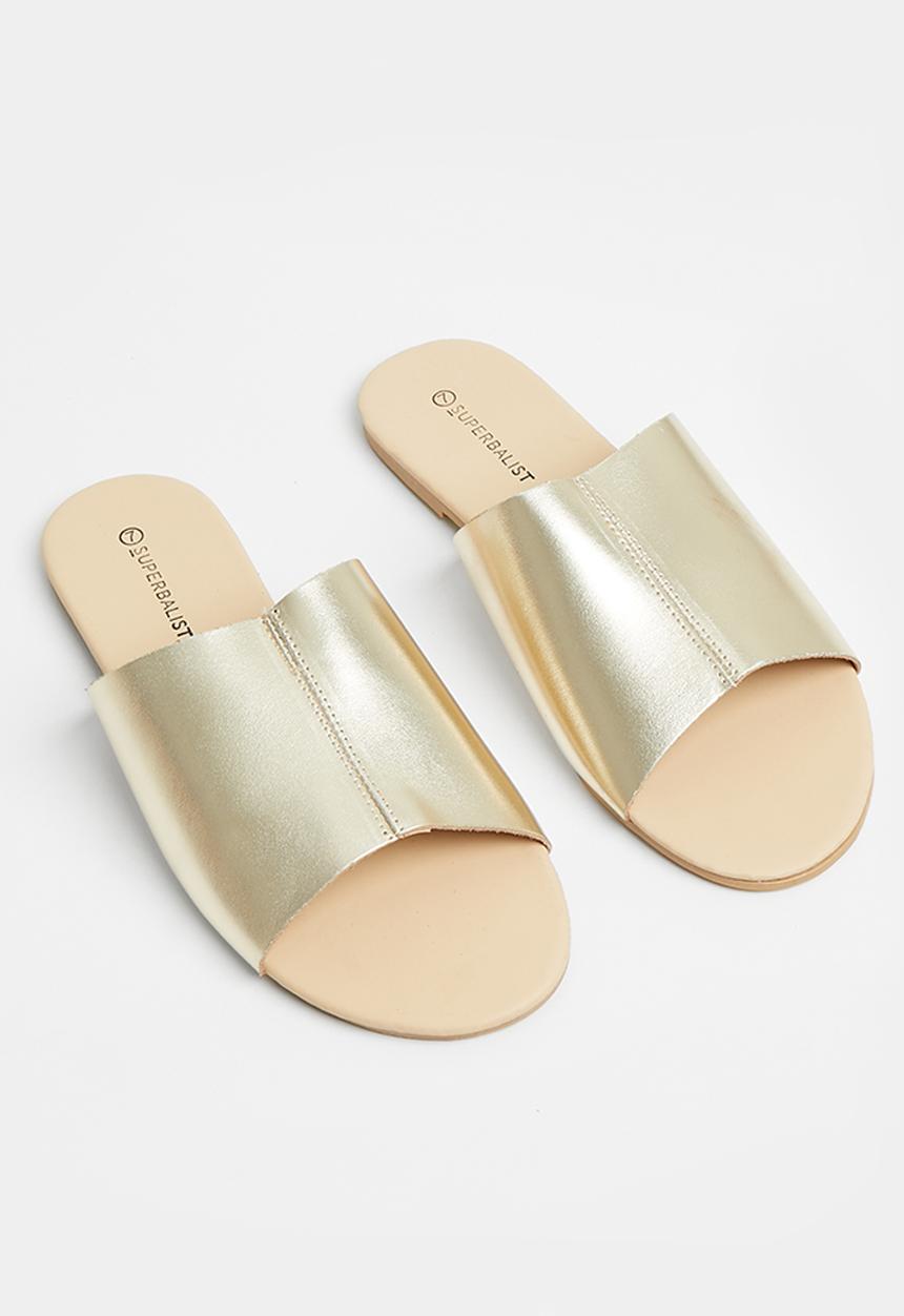 Superbalist - Vada slip on sandal - gold