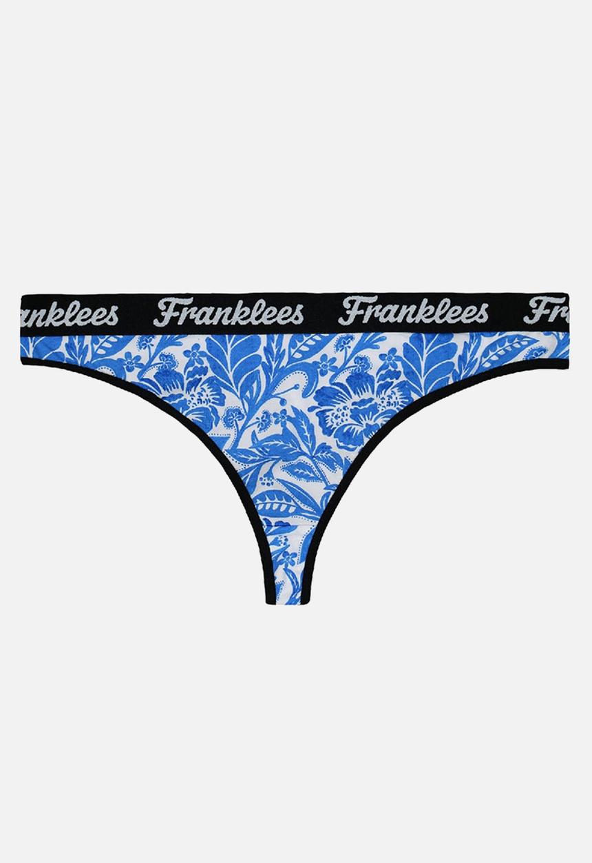 Franklees - Blue florals G-string - multi