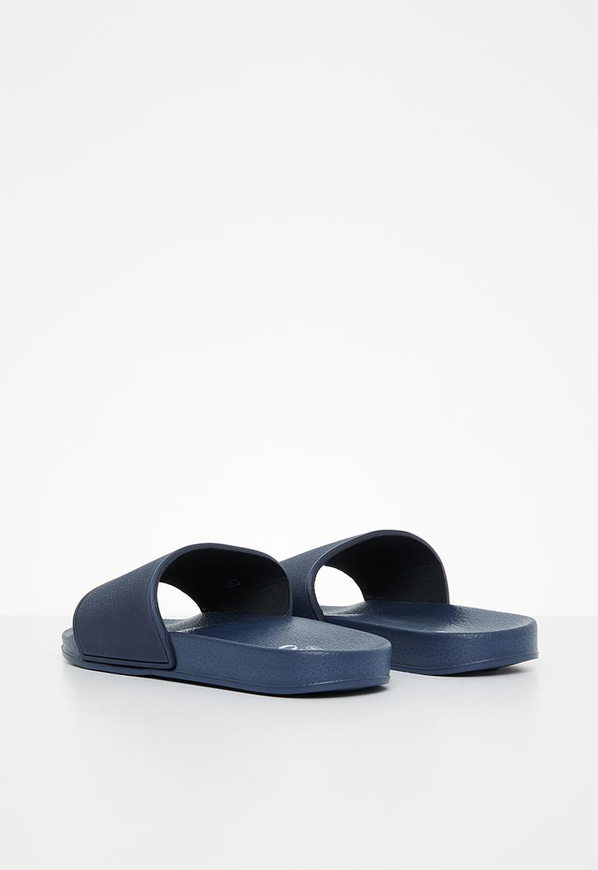 POLO - Youths basic pool sandal - navy