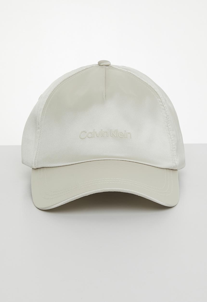 Calvin Klein - Ck must logo cap satin - dark ecru