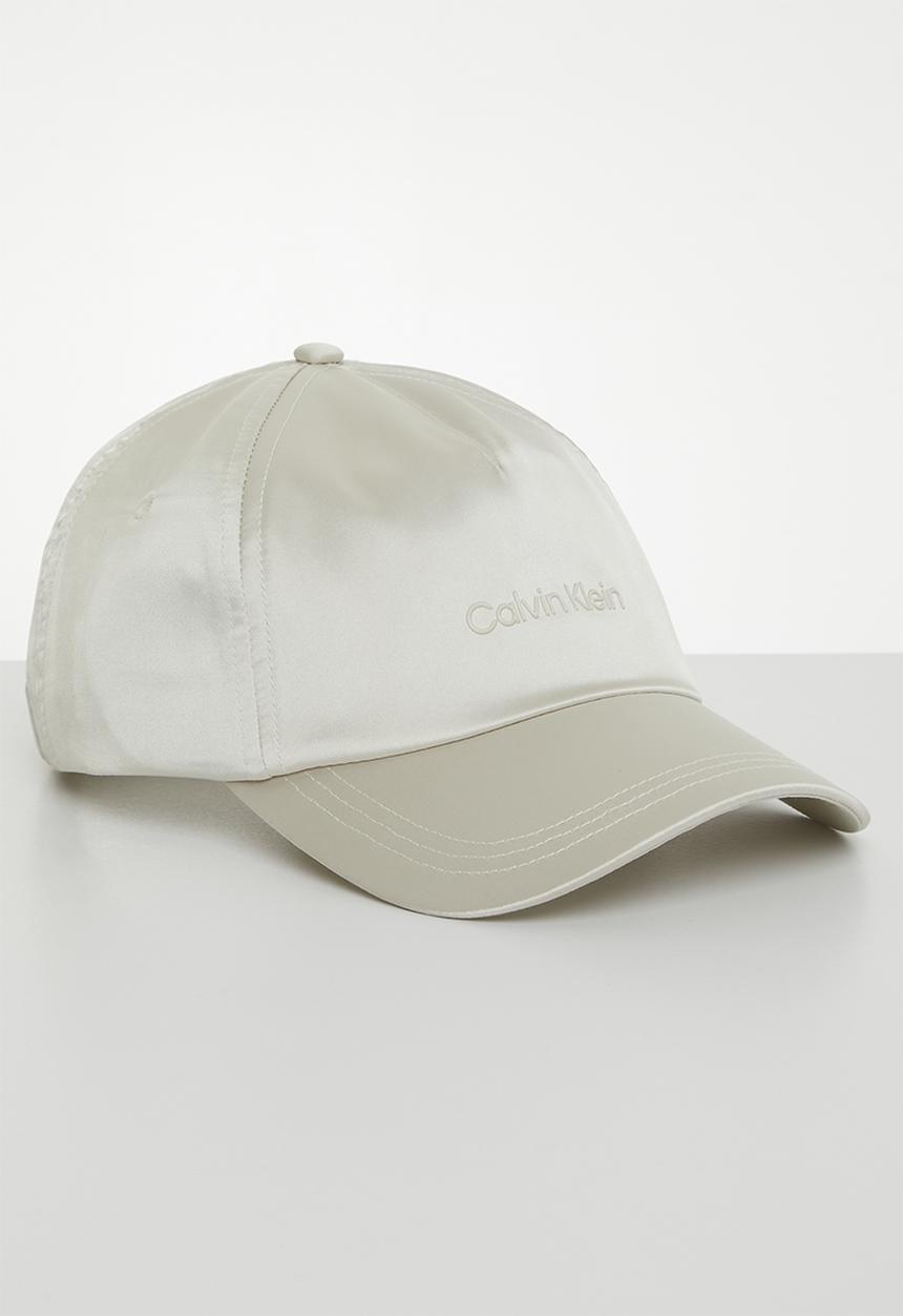 Calvin Klein - Ck must logo cap satin - dark ecru