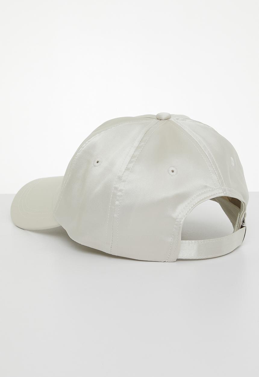 Calvin Klein - Ck must logo cap satin - dark ecru