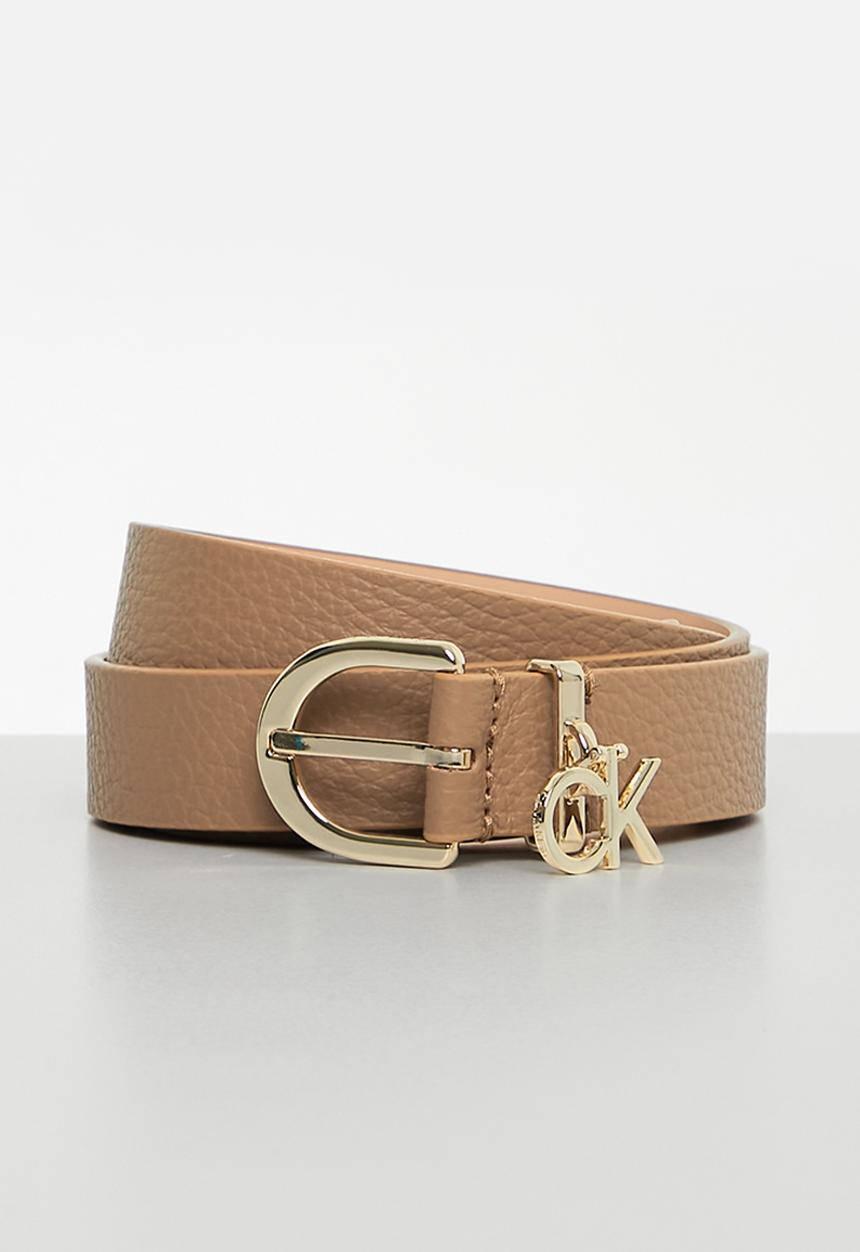 Calvin Klein - Re-lock charm buckle 25Mm bbl- safari canvas