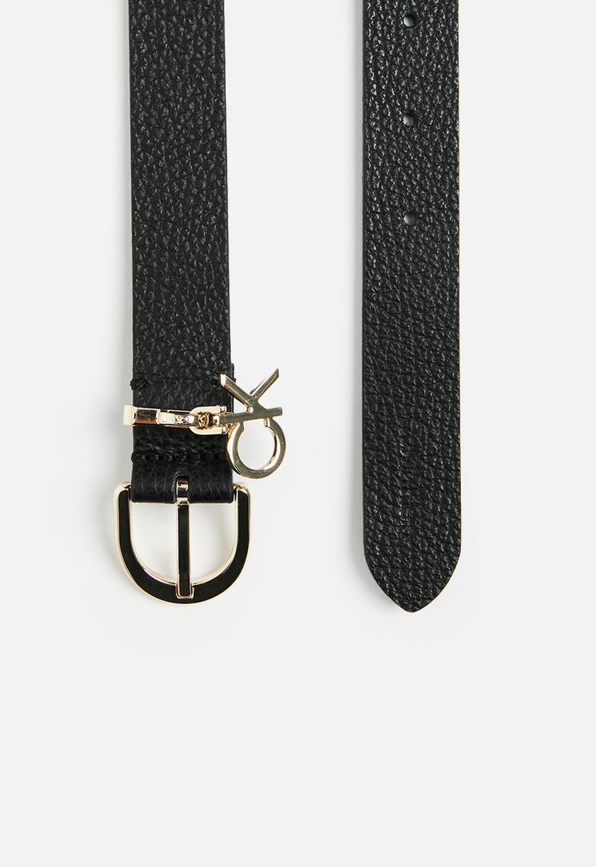 Calvin Klein - Re-lock charm buckle 25Mm bbl - ck black