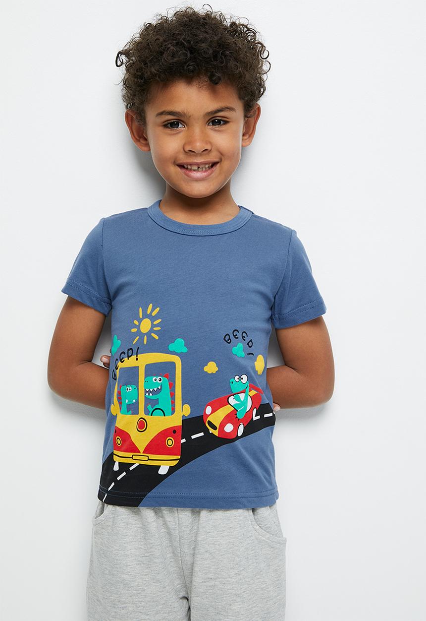 Pop Candy - Printed t-shirt - blue