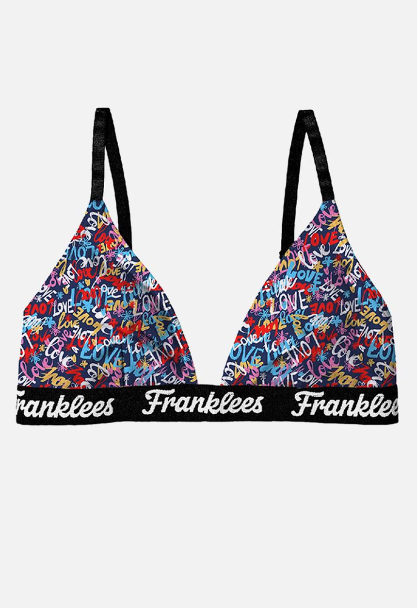 Franklees - Love triangle bralette - multi