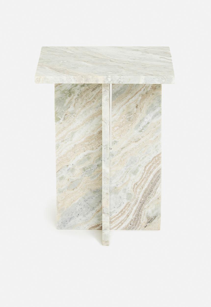 Sixth Floor - Maya marble side table - natural
