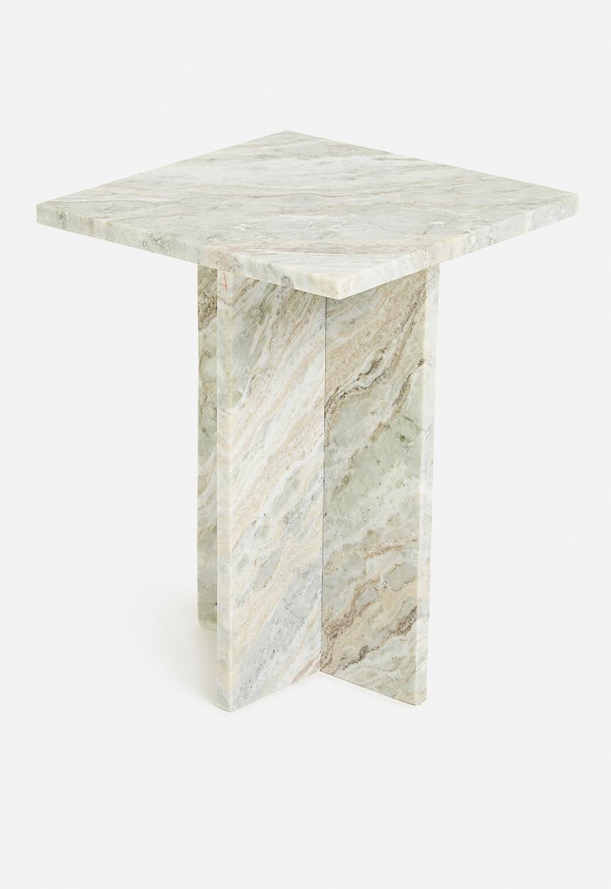 Sixth Floor - Maya marble side table - natural