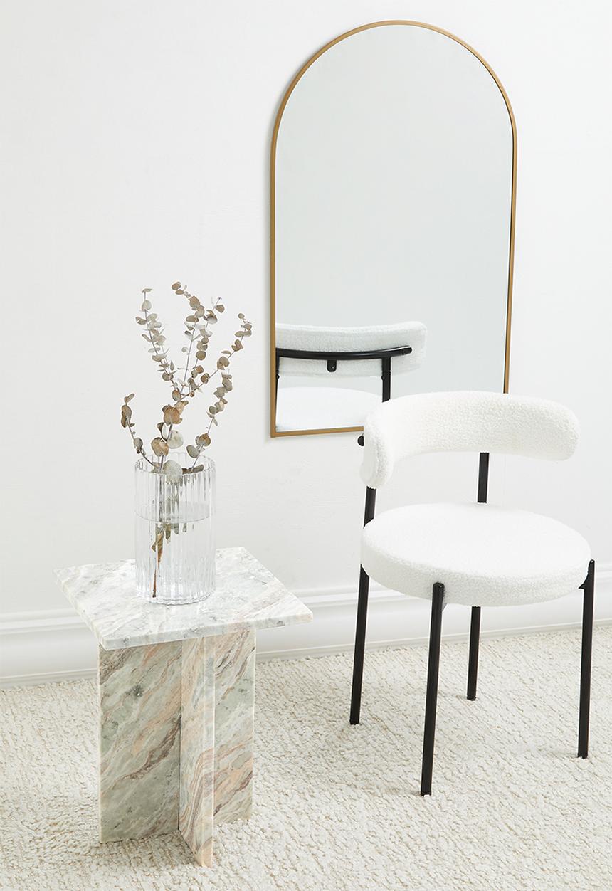 Sixth Floor - Maya marble side table - natural
