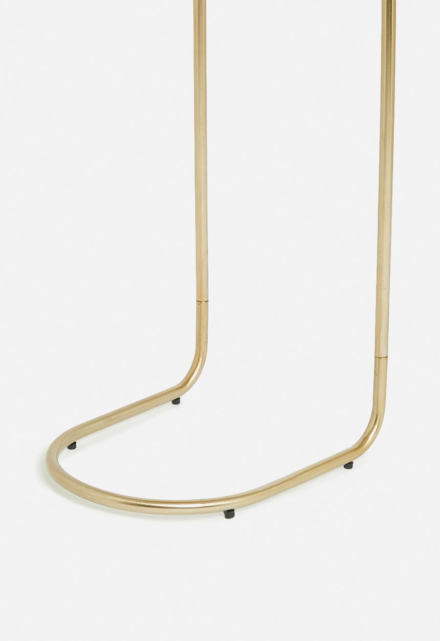 Sixth Floor - Amy bedside table - gold
