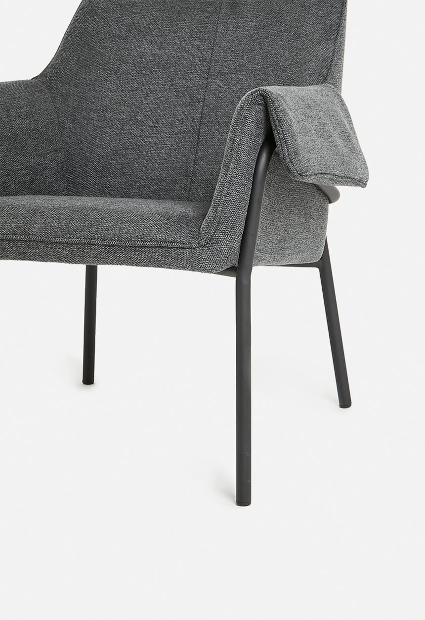 Sixth Floor - Bess lounge chair - grey