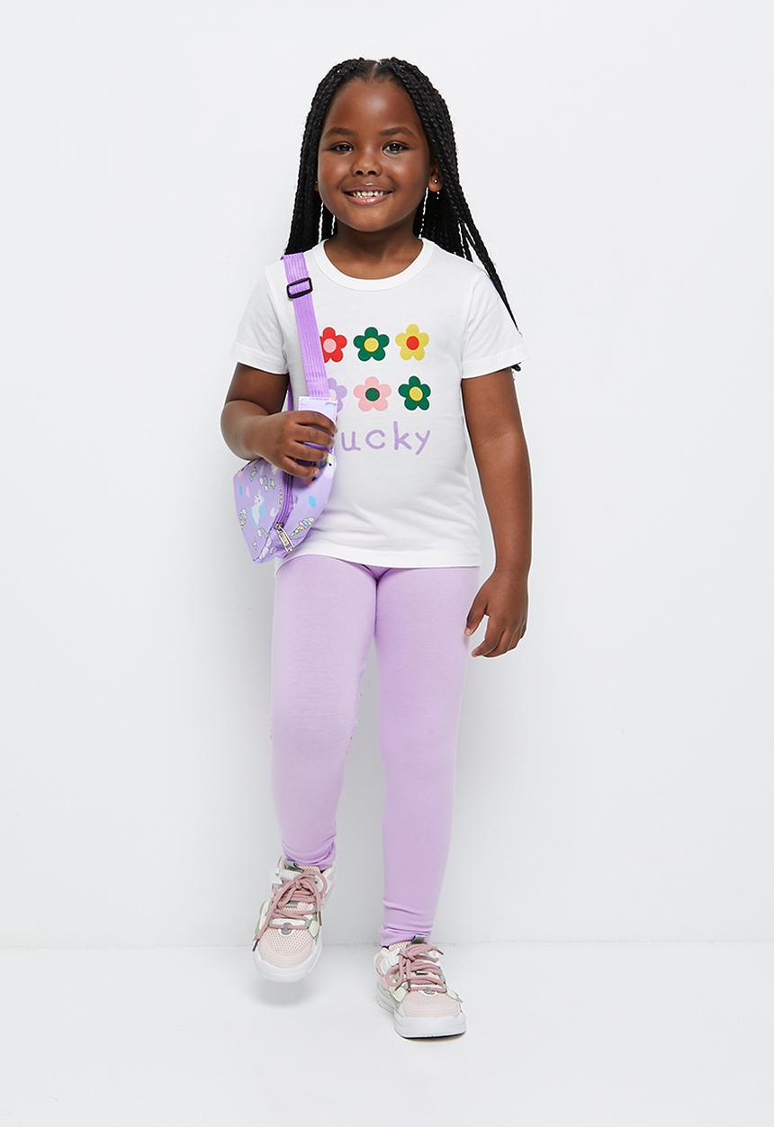 Pop Candy - Girls leggings - lilac