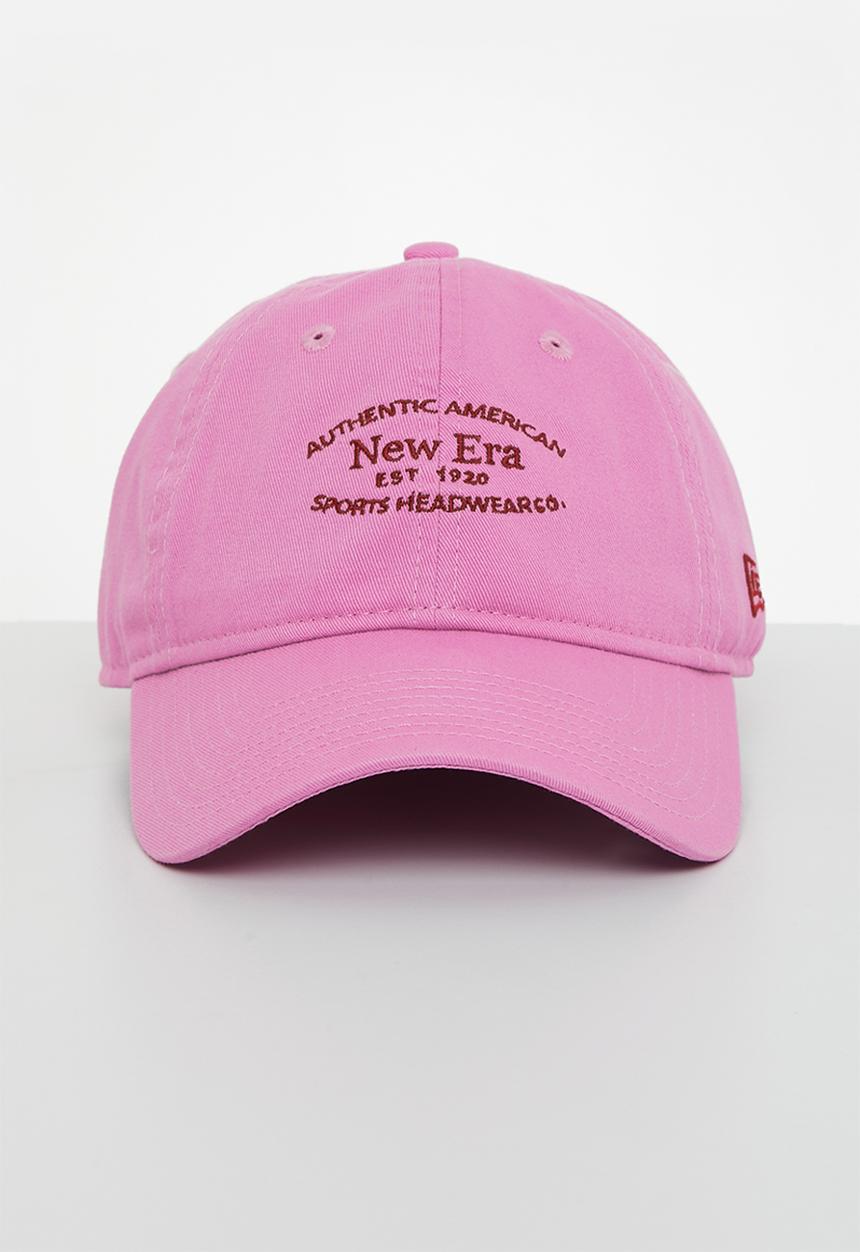 New Era - Female washed 9twenty®-new era - pink & red