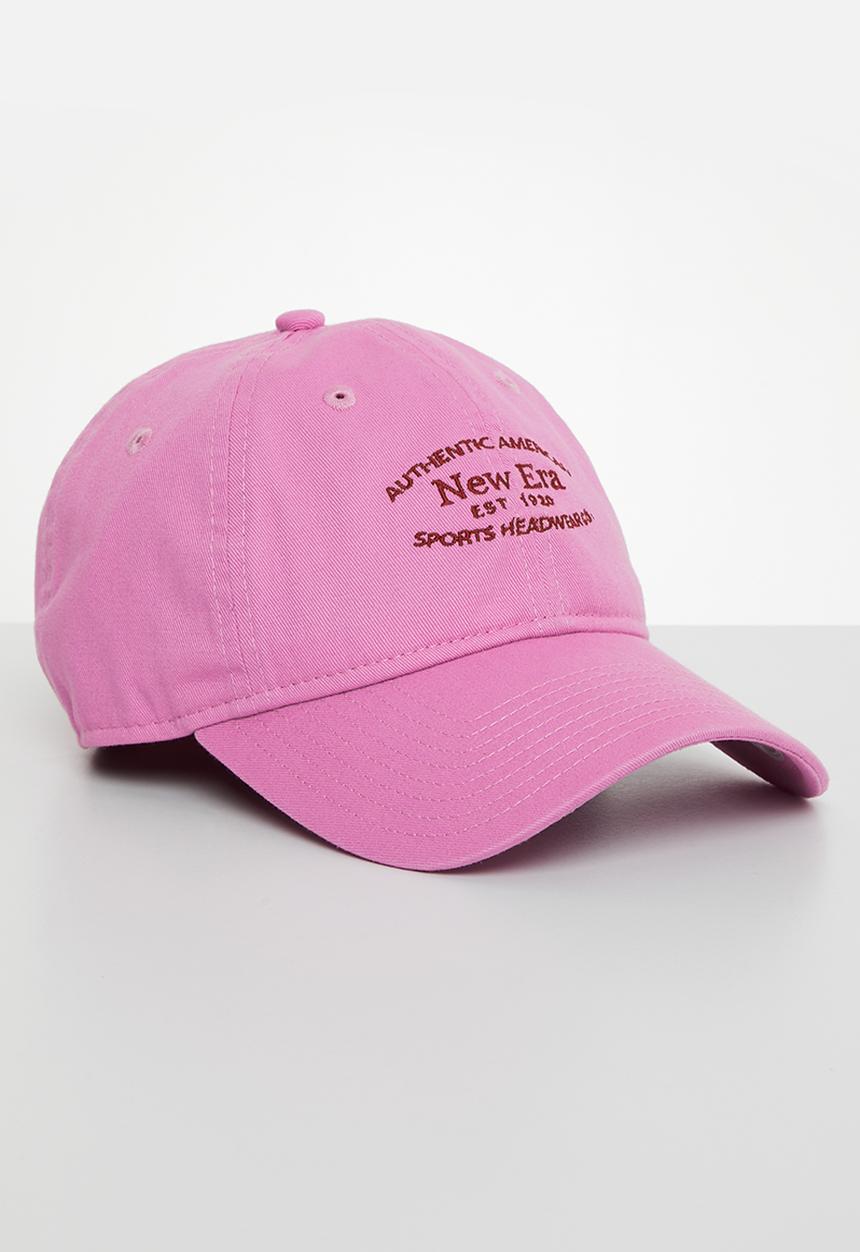 New Era - Female washed 9twenty®-new era - pink & red