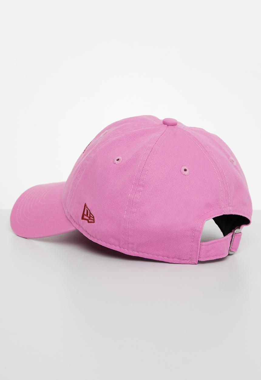 New Era - Female washed 9twenty®-new era - pink & red