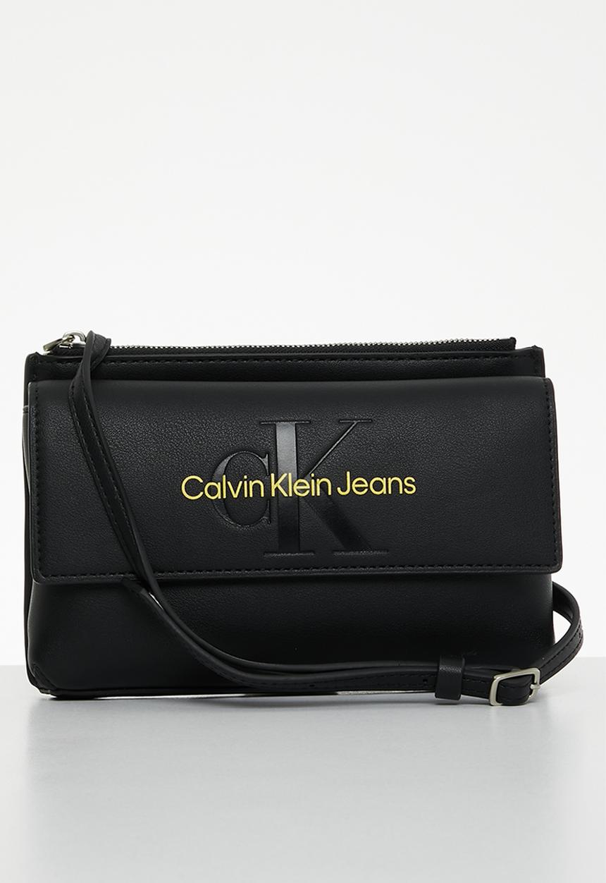 Calvin Klein - Sculpted ew flap xbody mono - fashion black