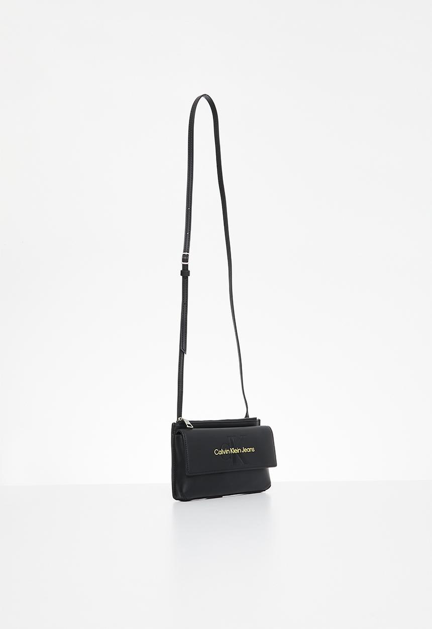 Calvin Klein - Sculpted ew flap xbody mono - fashion black