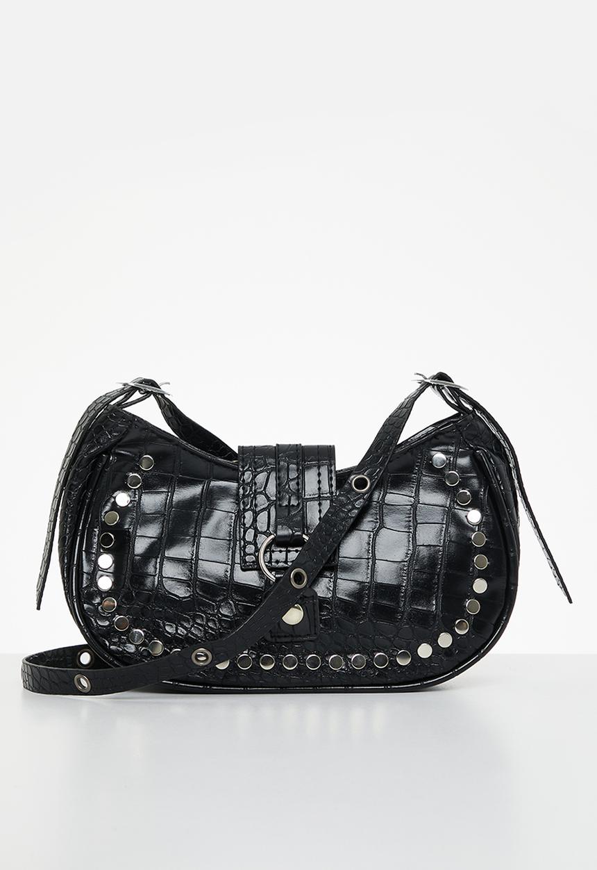 Superbalist - Studded clutch bag - black