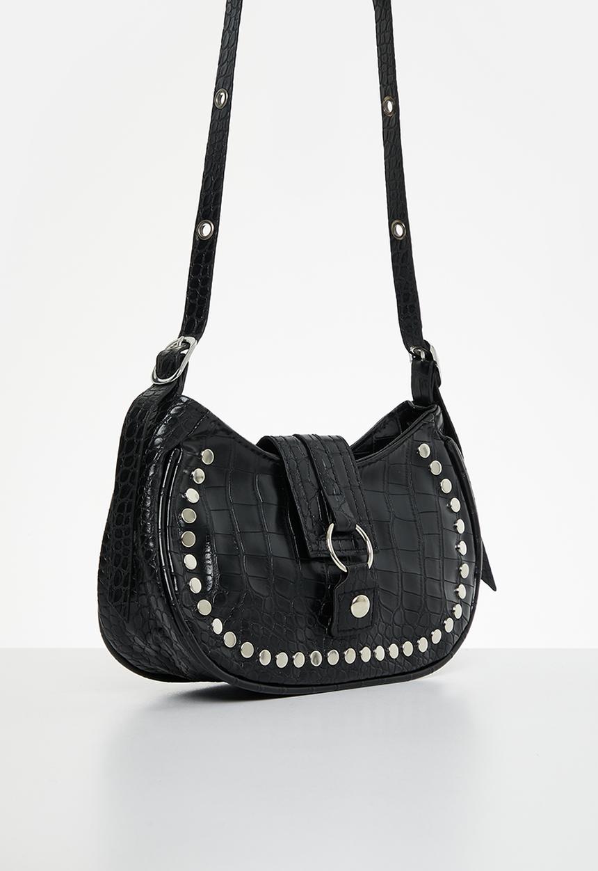 Superbalist - Studded clutch bag - black