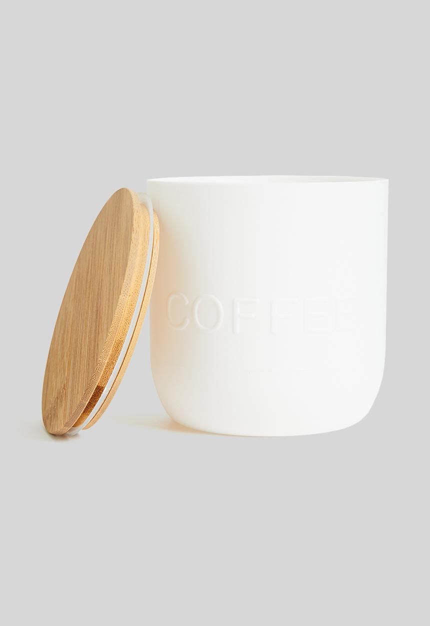 Excellent Houseware - Storage cannister set of 3 - white