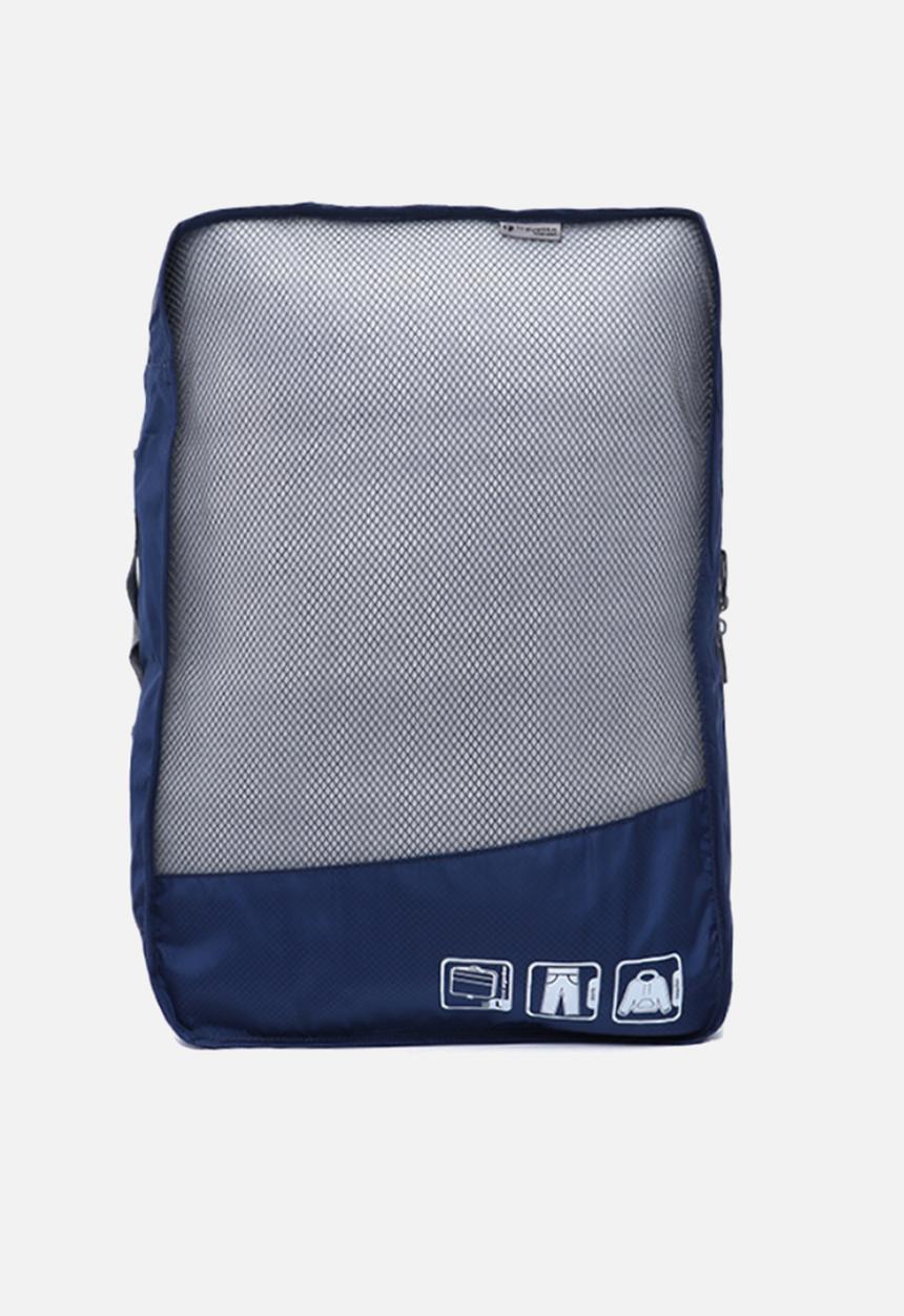 Travelite - 3 piece packing cubes - navy