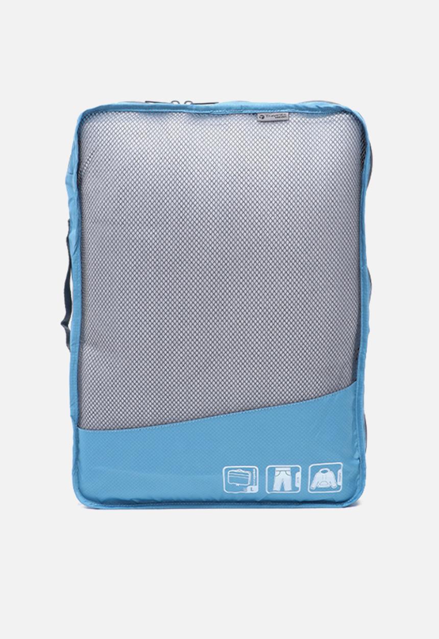 Travelite - 3 piece packing cubes - teal