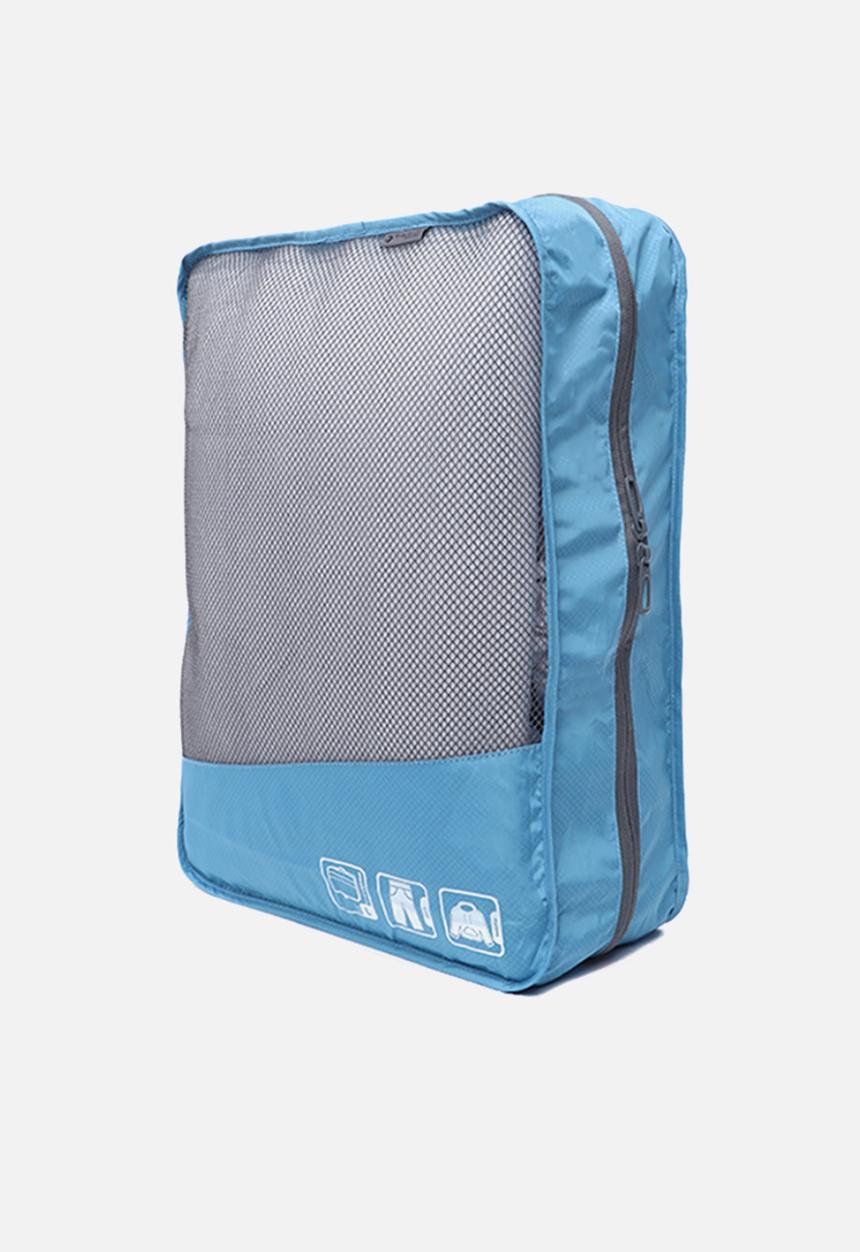 Travelite - 3 piece packing cubes - teal