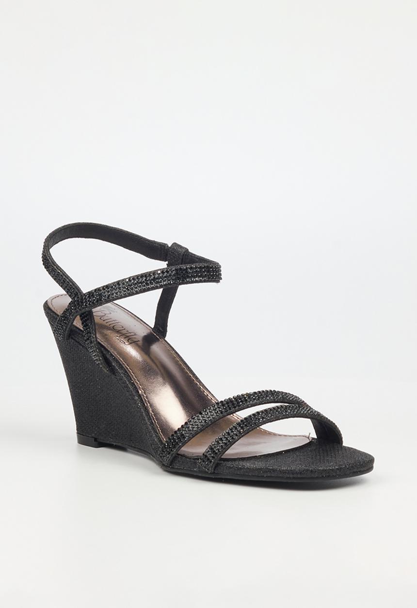 Butterfly Feet - Crysta 1 wedge heel - black