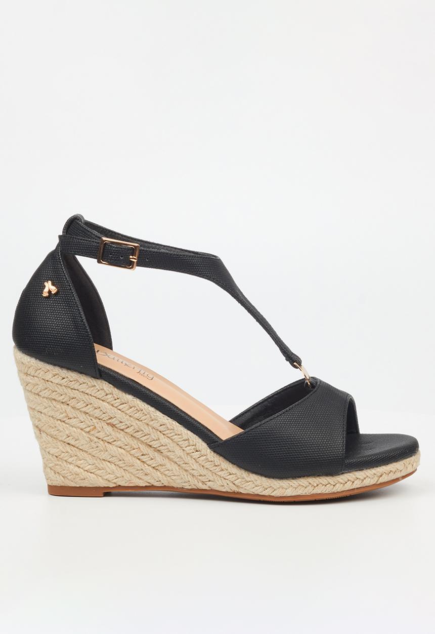Butterfly Feet - Drayco 11 wedge heel - black