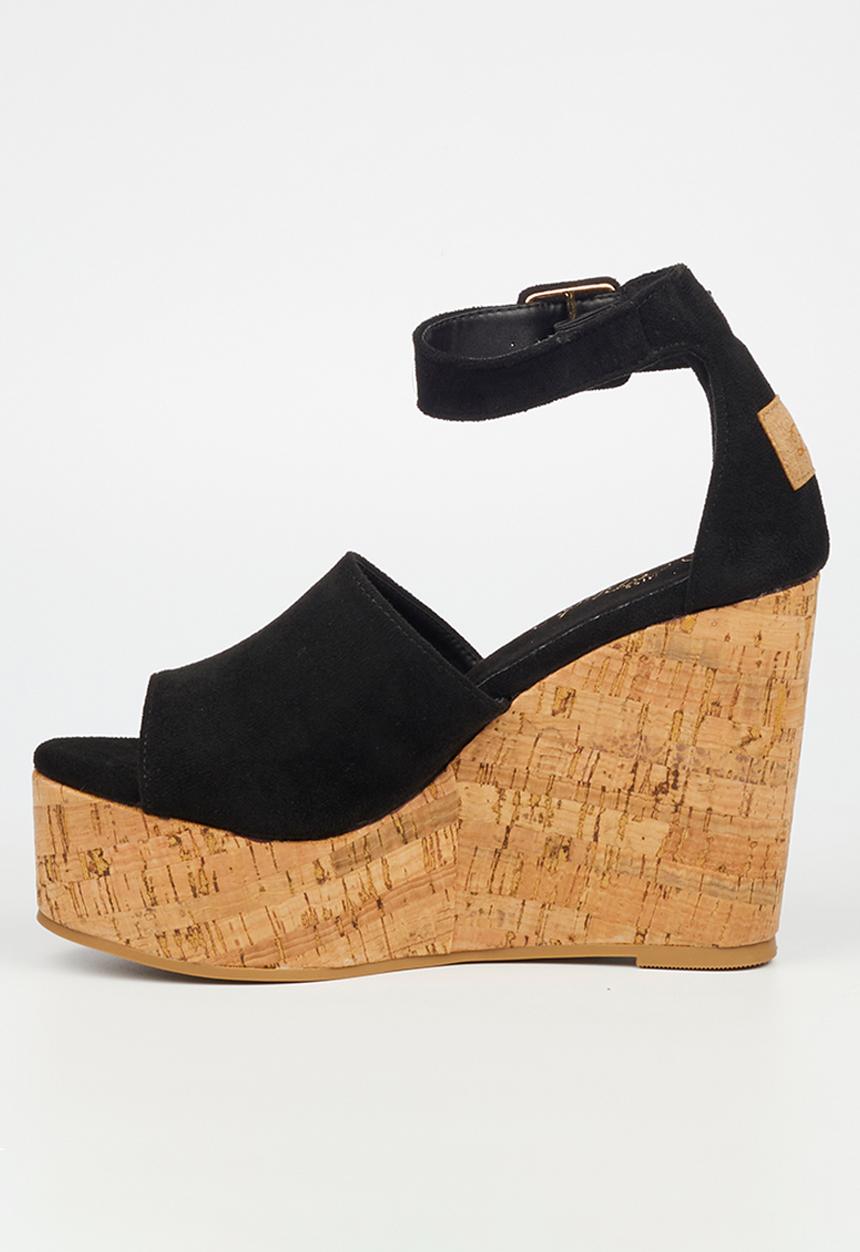 Miss Black - Seville 1 wedge heel - black