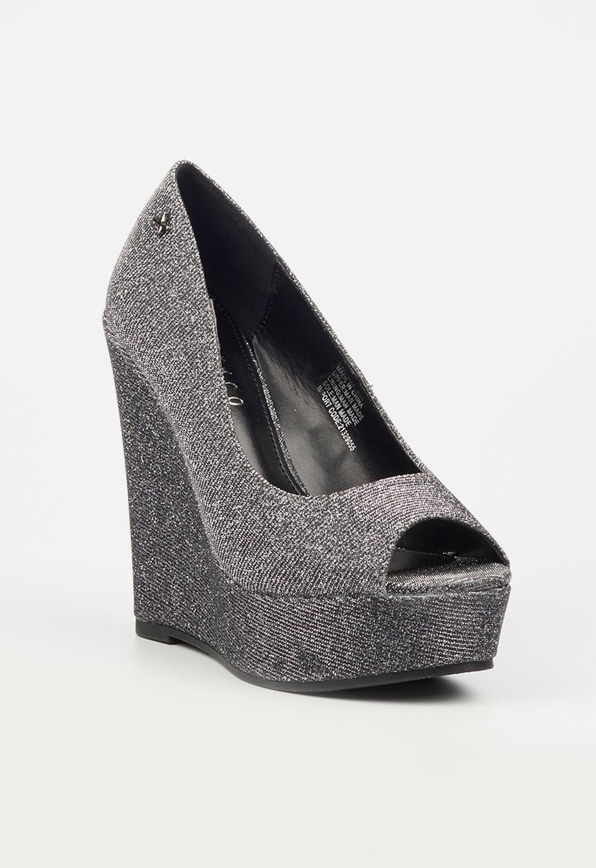 Rock & Co - Panama 2 wedge heel - pewter