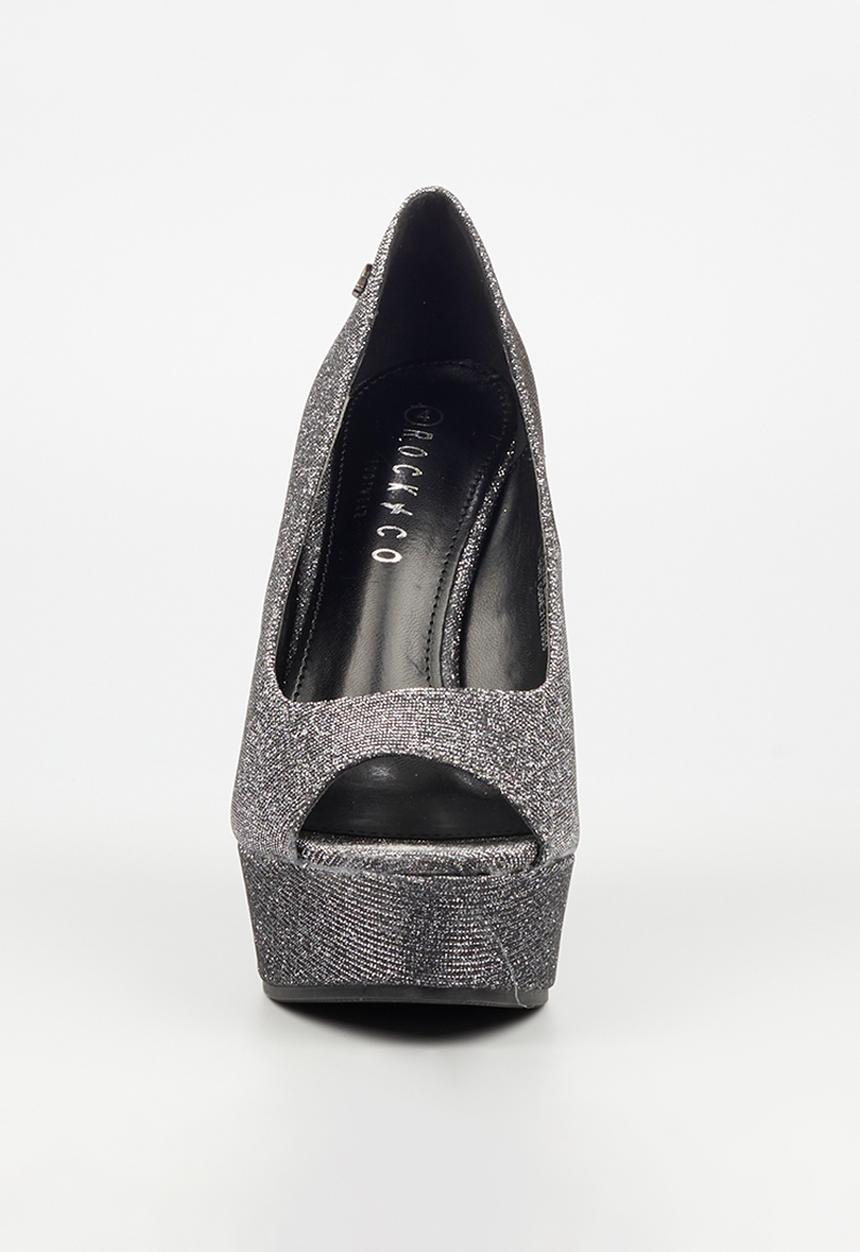 Rock & Co - Panama 2 wedge heel - pewter