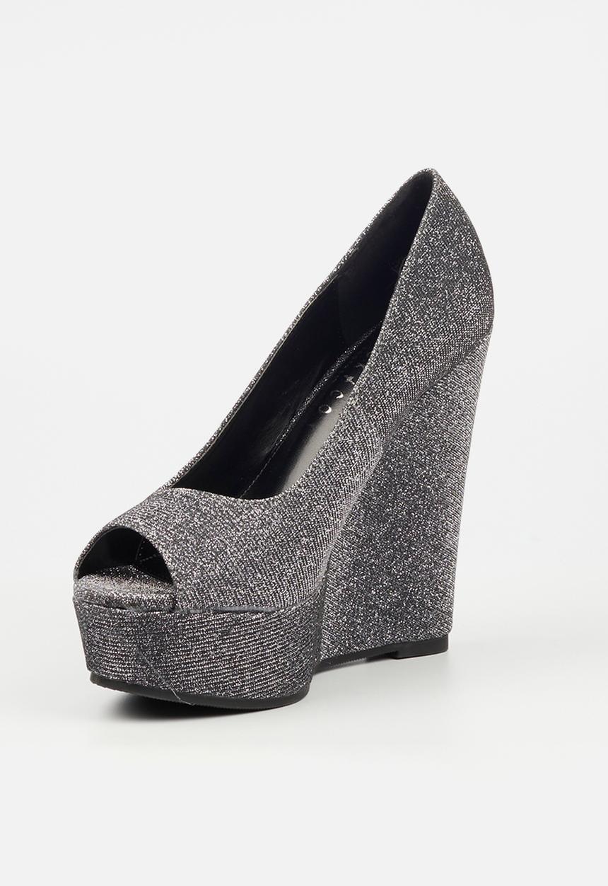 Rock & Co - Panama 2 wedge heel - pewter