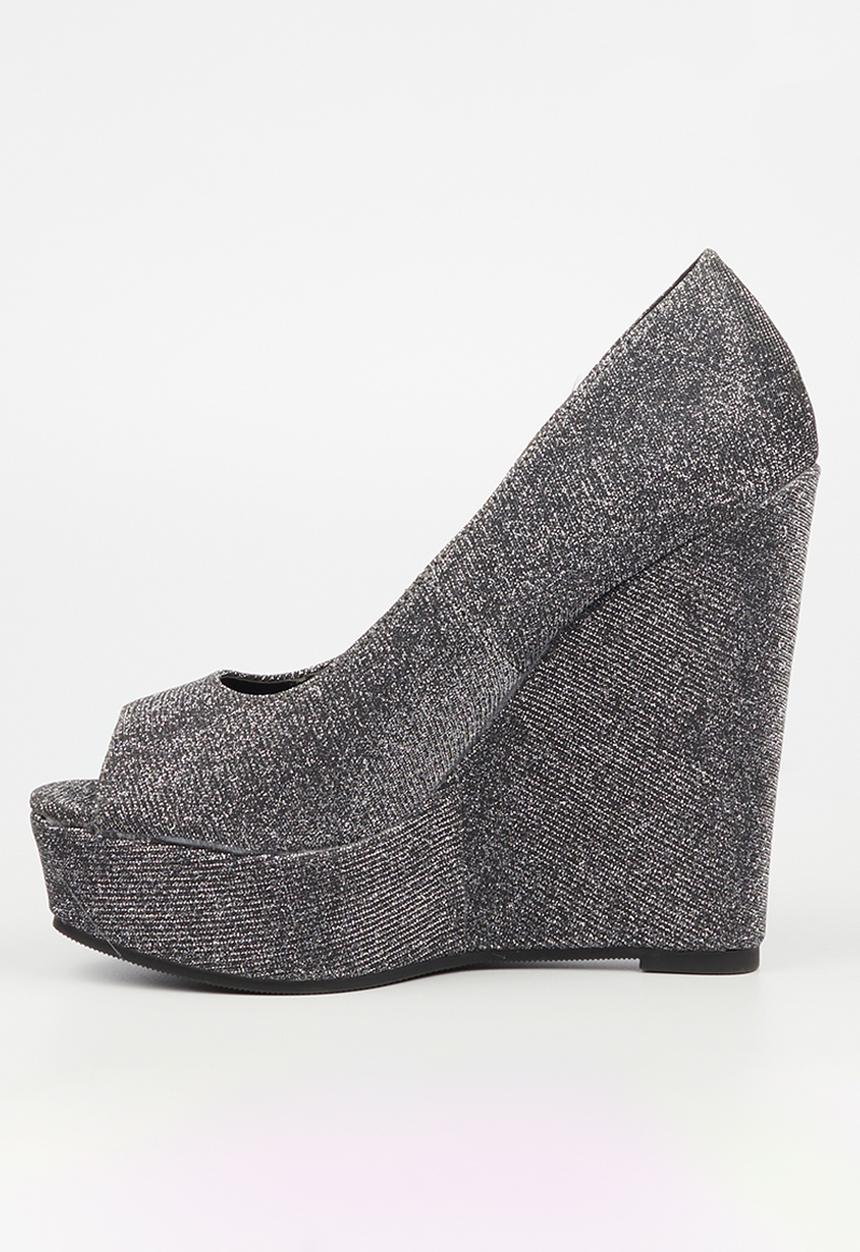 Rock & Co - Panama 2 wedge heel - pewter