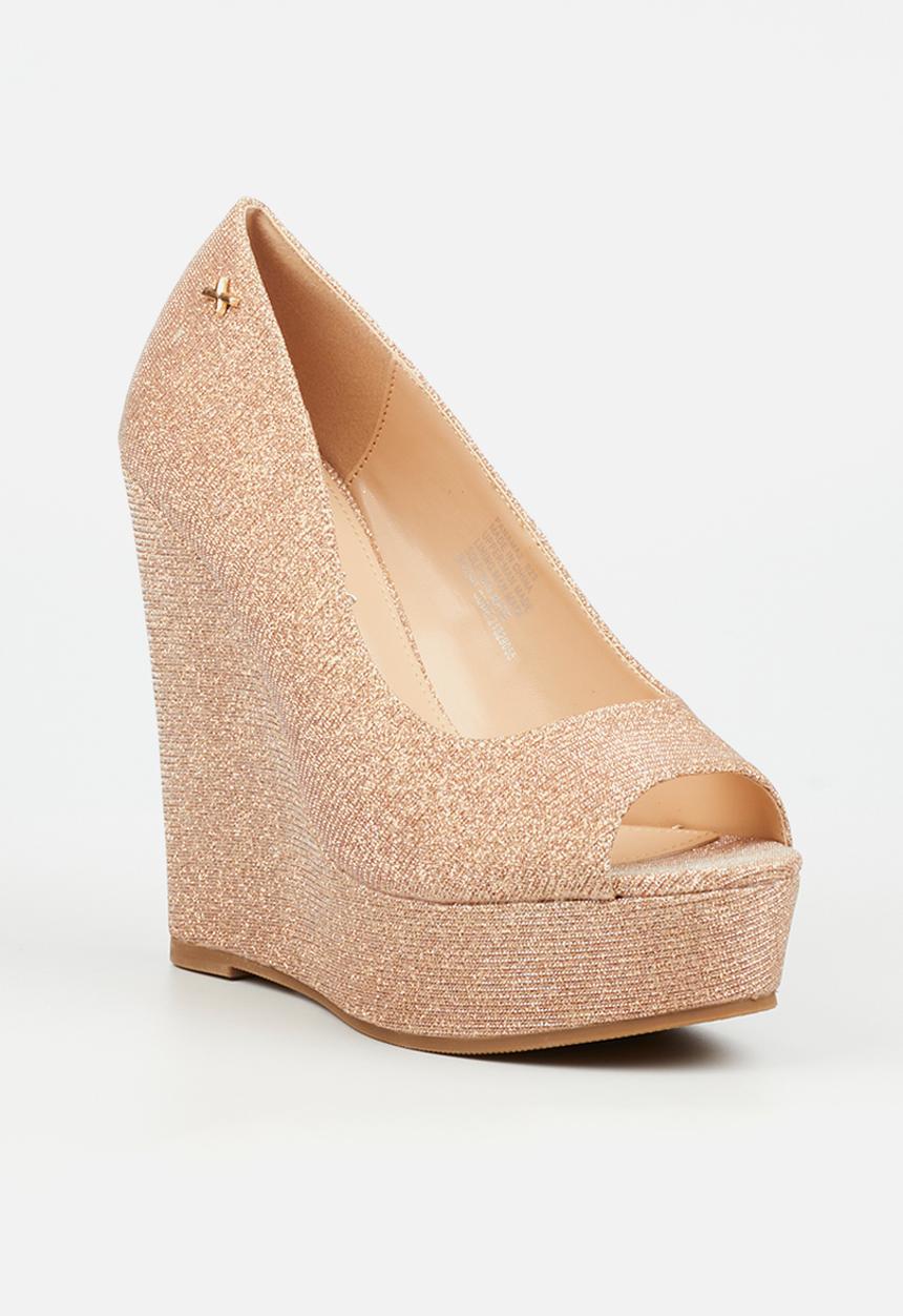 Rock & Co - Panama 2 wedge heel - rose gold