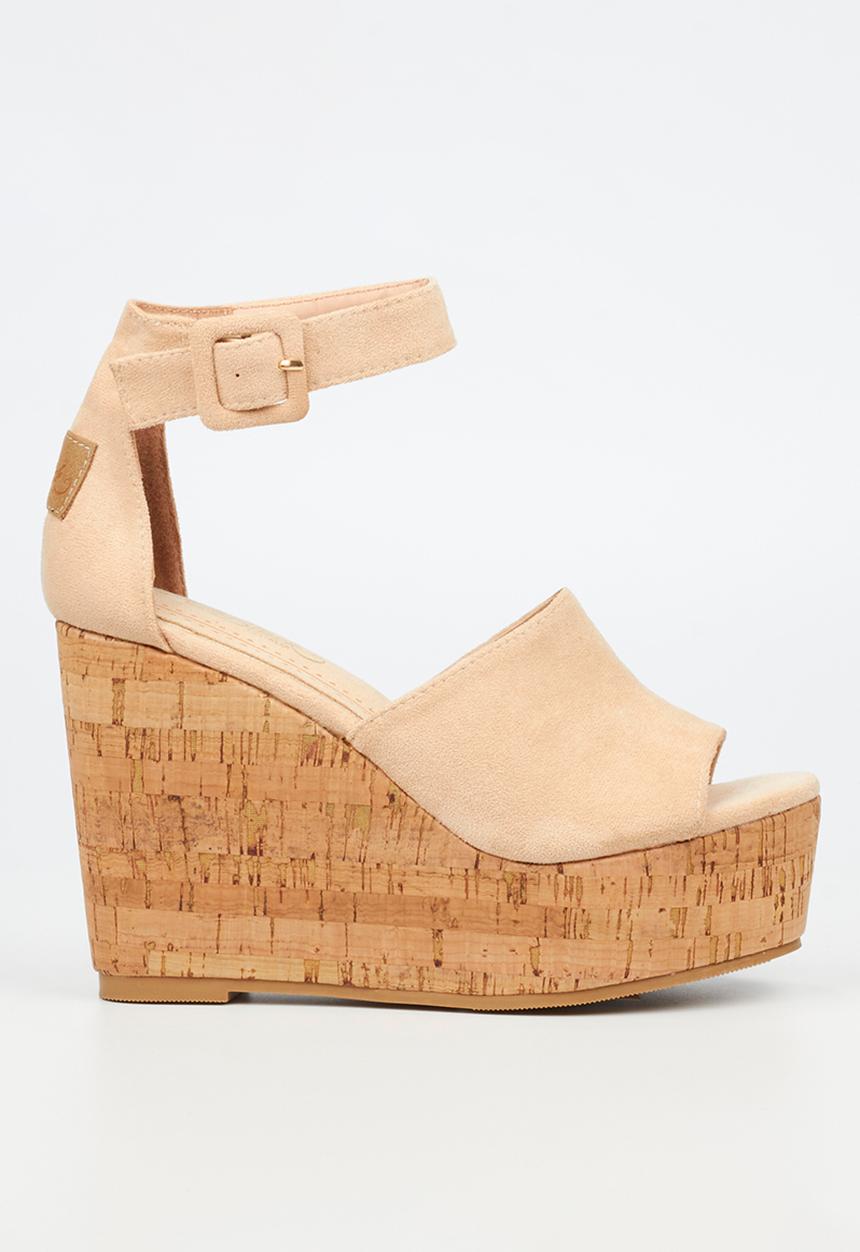 Miss Black - Seville 1 wedge heel - neutral 