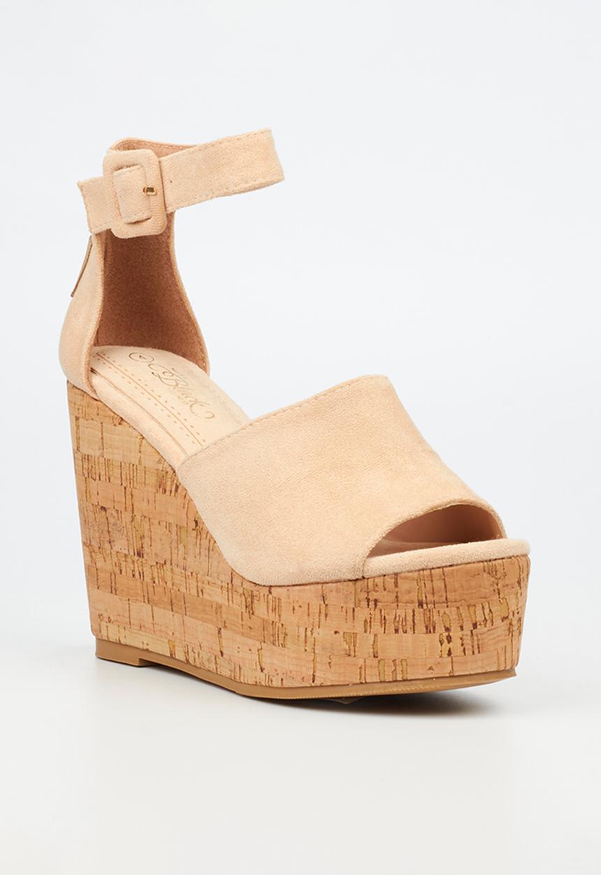 Miss Black - Seville 1 wedge heel - neutral 