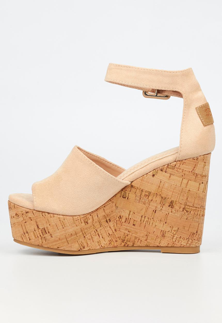 Miss Black - Seville 1 wedge heel - neutral 