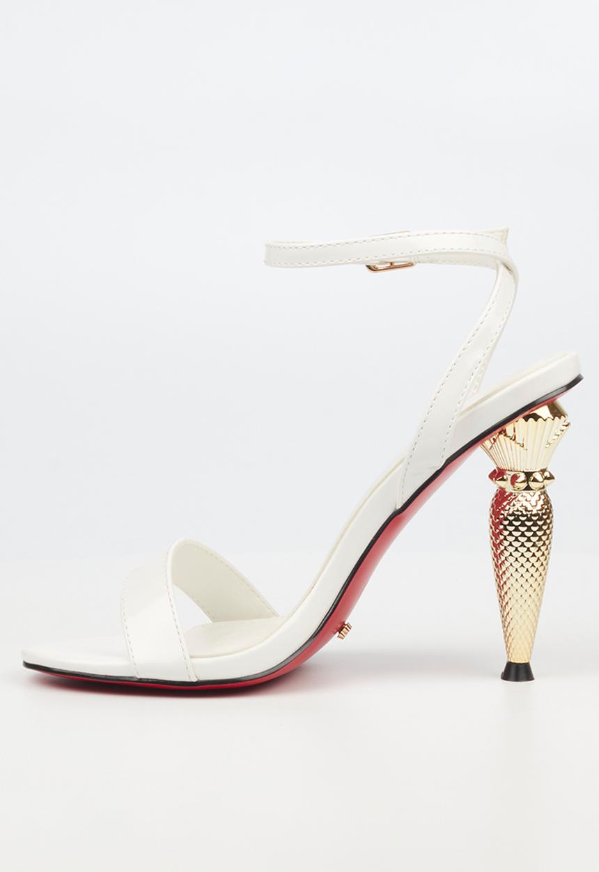 Miss Black - Poseidon 1 heel - white