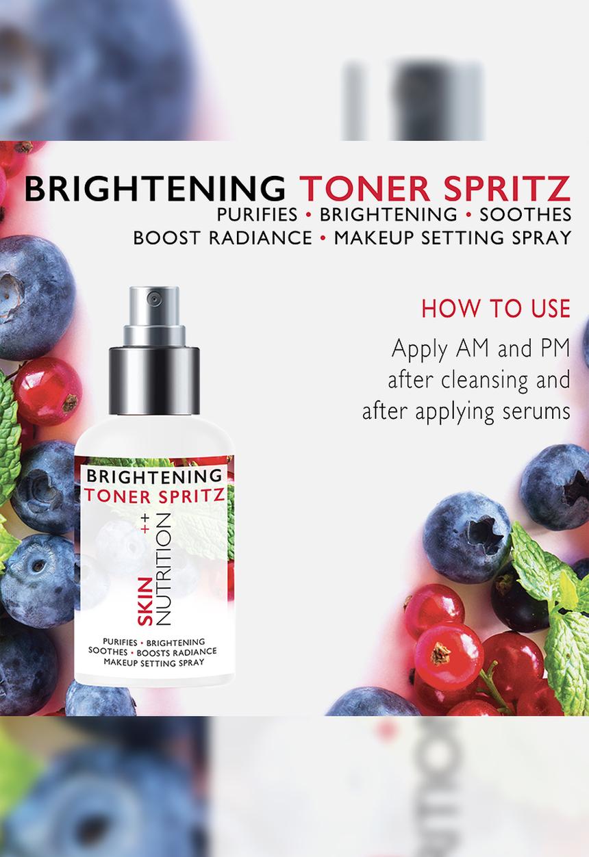 SKIN NUTRITION - Brightening Toner Spritz Mini - 30ml