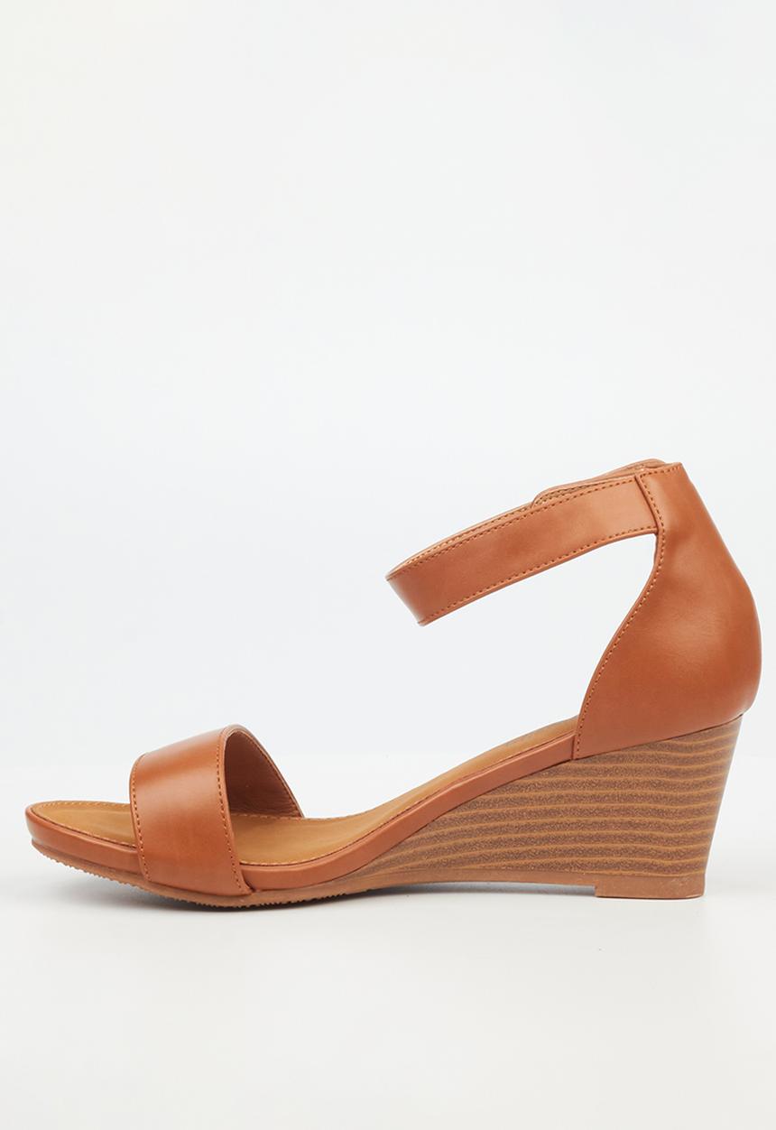 Butterfly Feet - Shani 5 wedge heel - tan