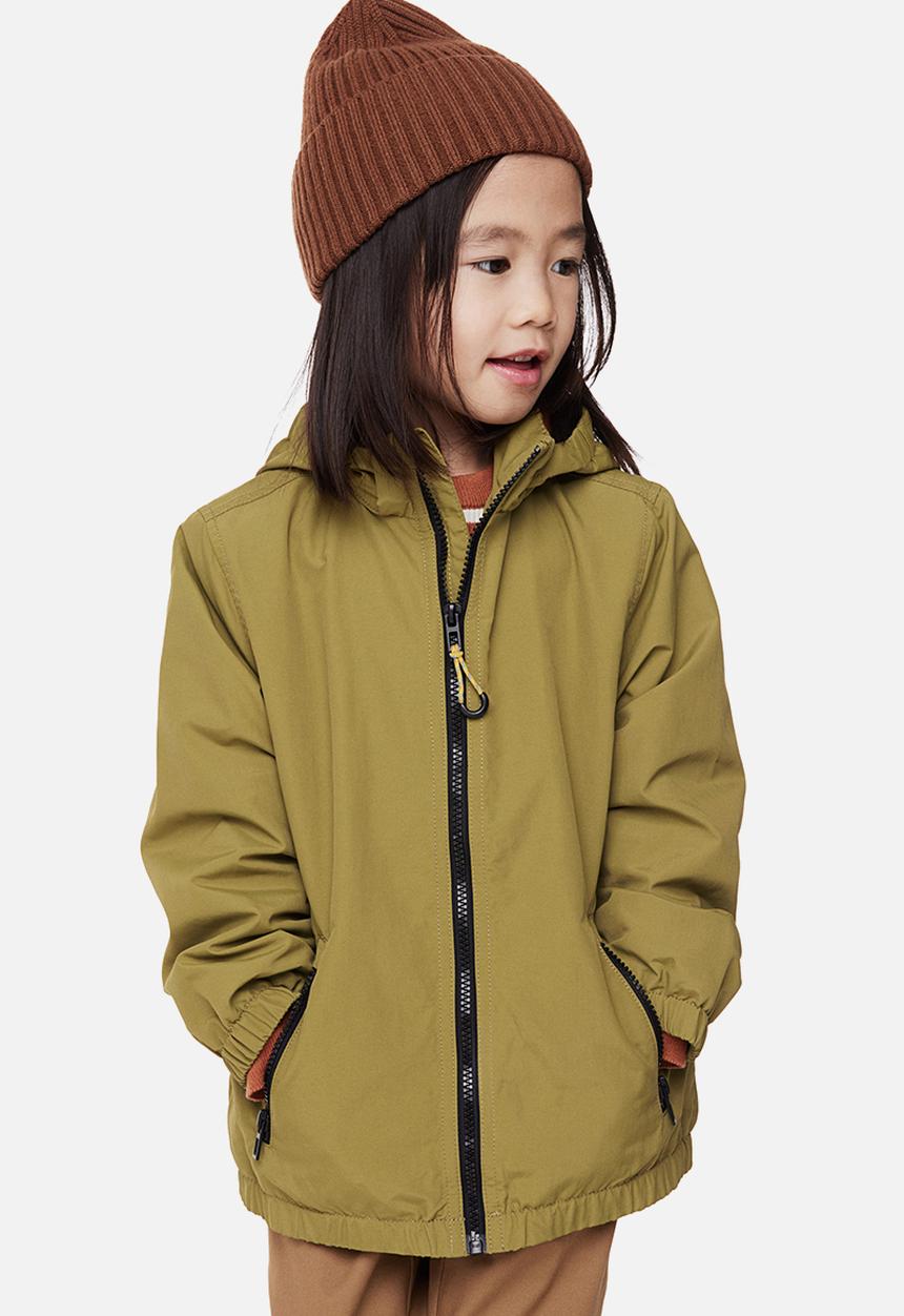 H&M - Hooded shell jacket - olive green 