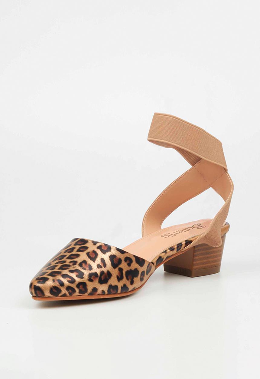 Butterfly Feet - Sling 3 heel - leopard